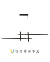 ESPARTA * LÁMPARA LED 50W - 3000K - NEGRO